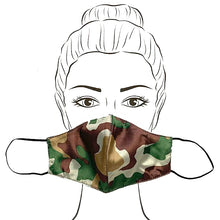 Load image into Gallery viewer, Good Girl Mask- Multi Camo Print