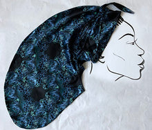 Load image into Gallery viewer, Black/Teal Leopard Print Good Girl Wrap